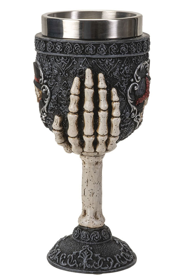 Skeleton Couple Goblet