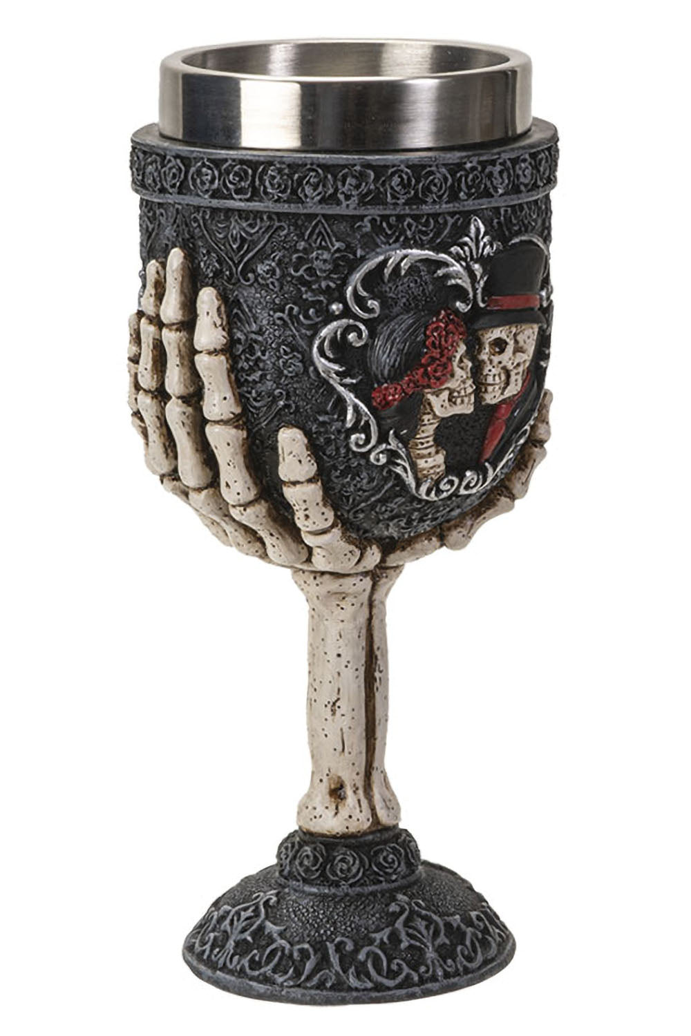 Skeleton Couple Goblet