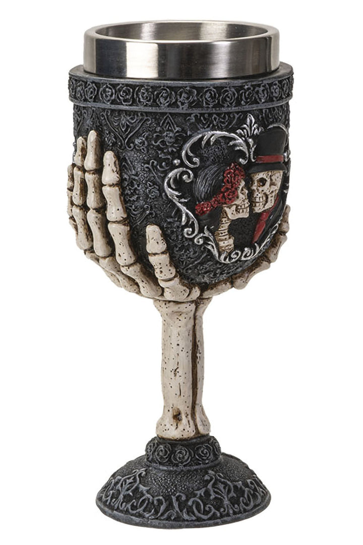 Skeleton Couple Goblet