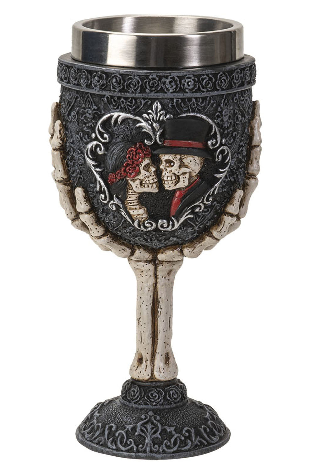 Skeleton Couple Goblet