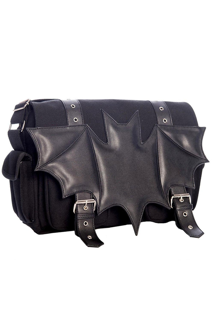 Banned Apparel Dark Ritual Bat Shoulder Bag - VampireFreaks