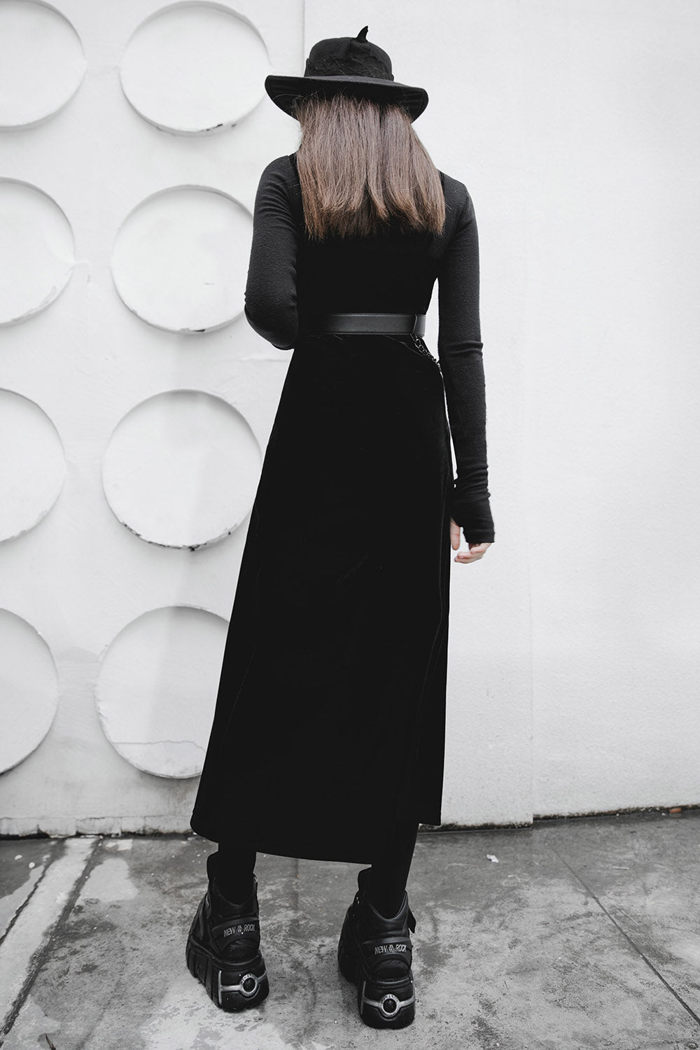 Misery Business-Maxikleid mit Beinschlitz