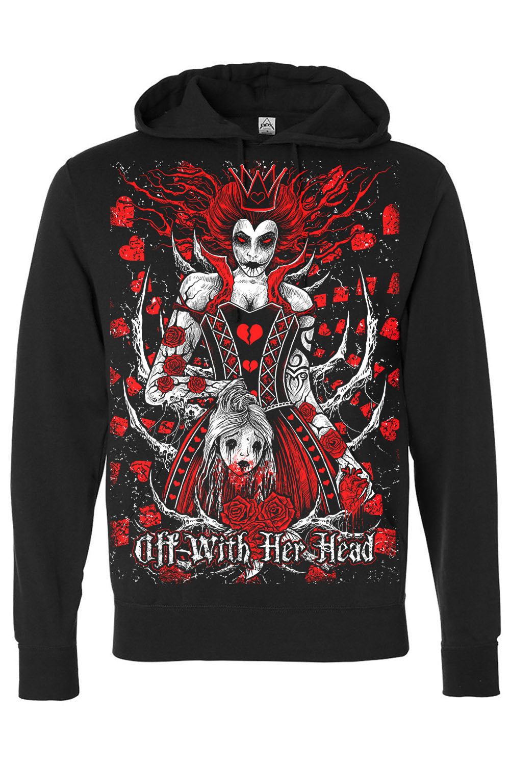 Queen of Hearts Hoodie