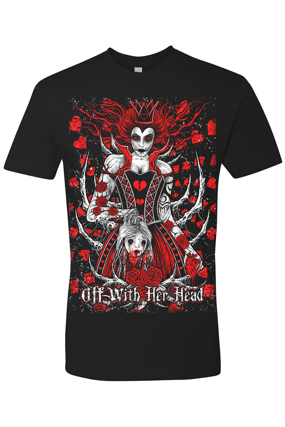 Camiseta de la reina de corazones