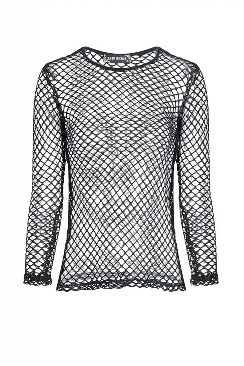 Gloomstone Fishnet Long Sleeve Top