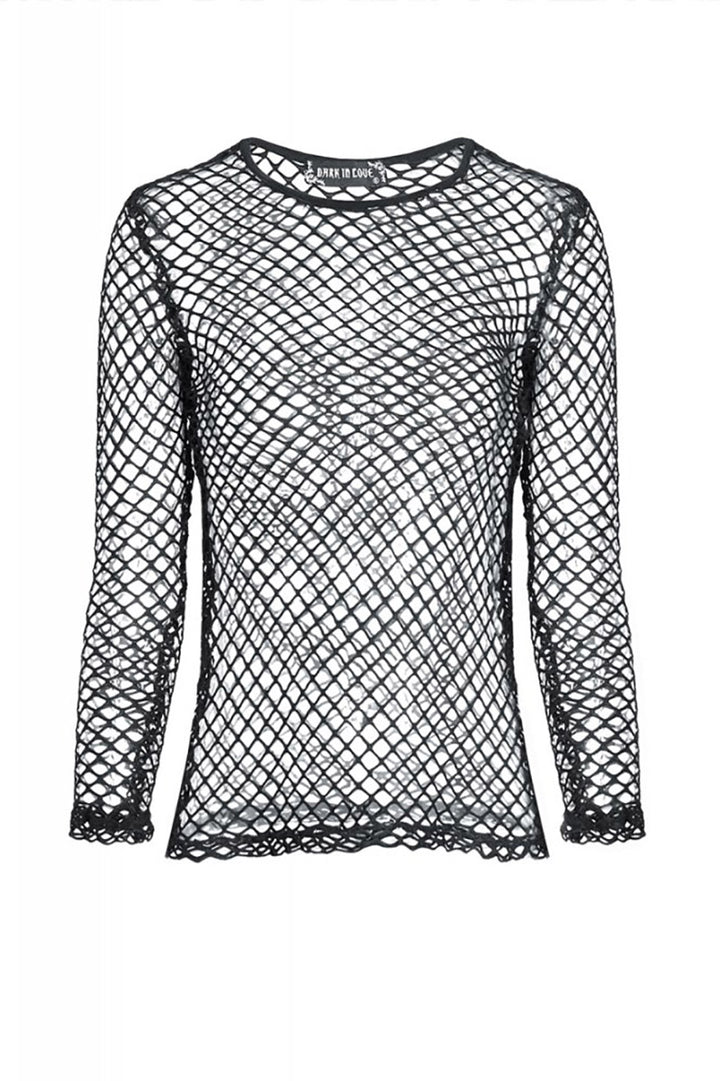 Gloomstone Fishnet Long Sleeve Top