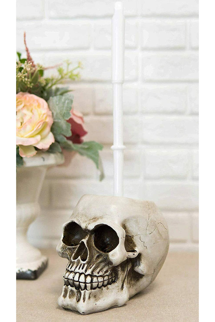 Skull Toilet Brush Holder