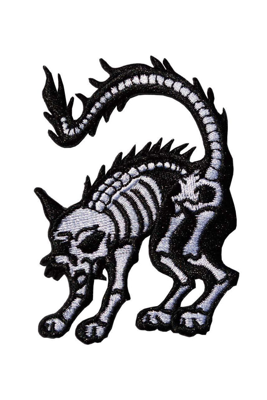 Röntgen-Skelett-Katzen-Patch