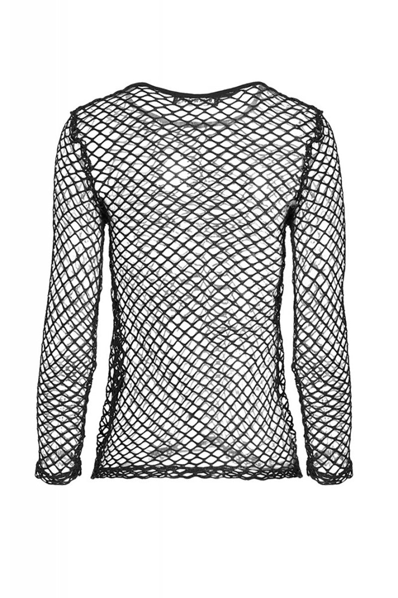 Gloomstone Fishnet Long Sleeve Top