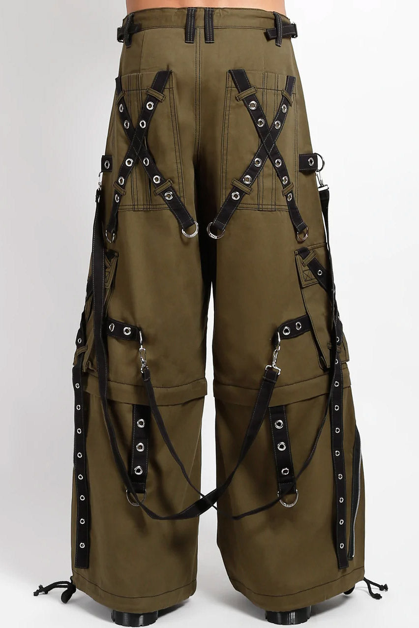 Maschinengewehrgrüne Tripp NYC-Hose