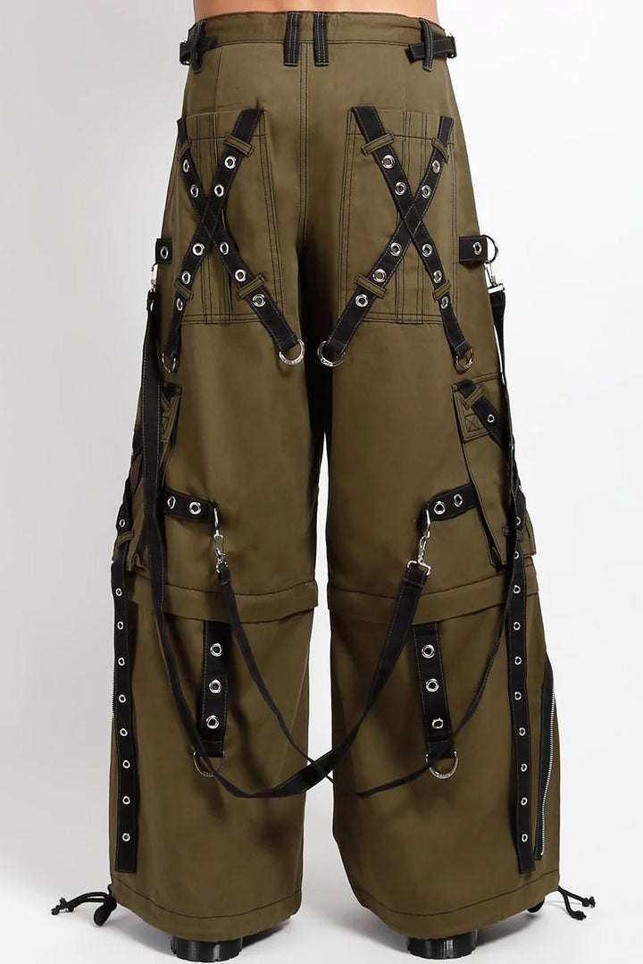 Maschinengewehrgrüne Tripp NYC-Hose