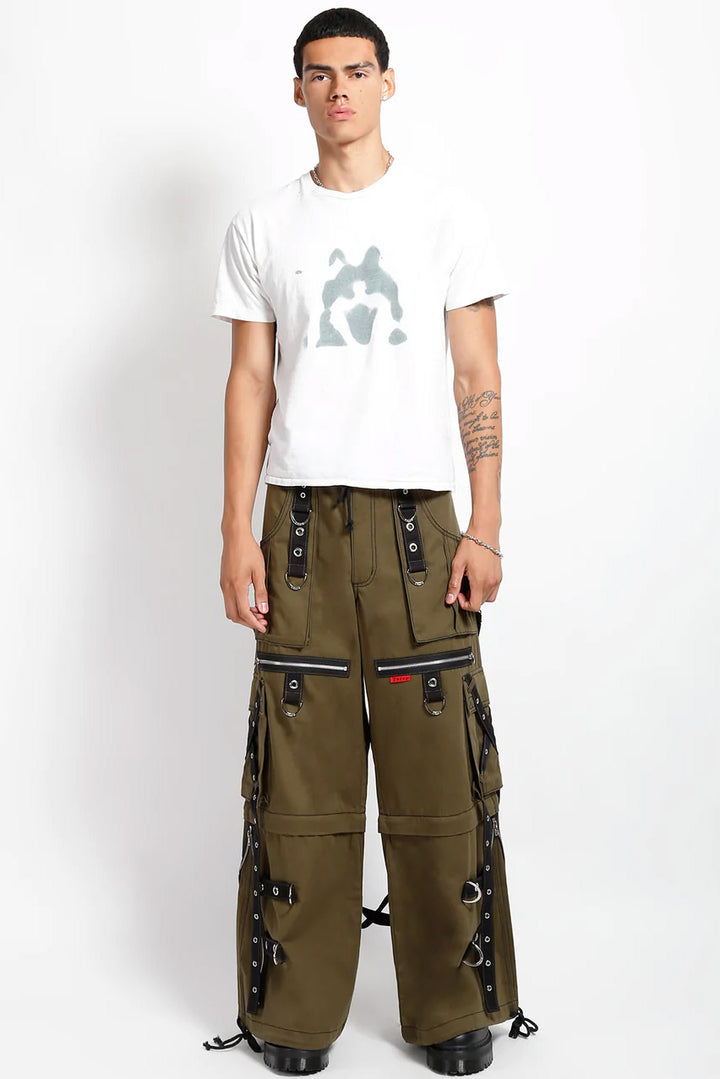 Maschinengewehrgrüne Tripp NYC-Hose