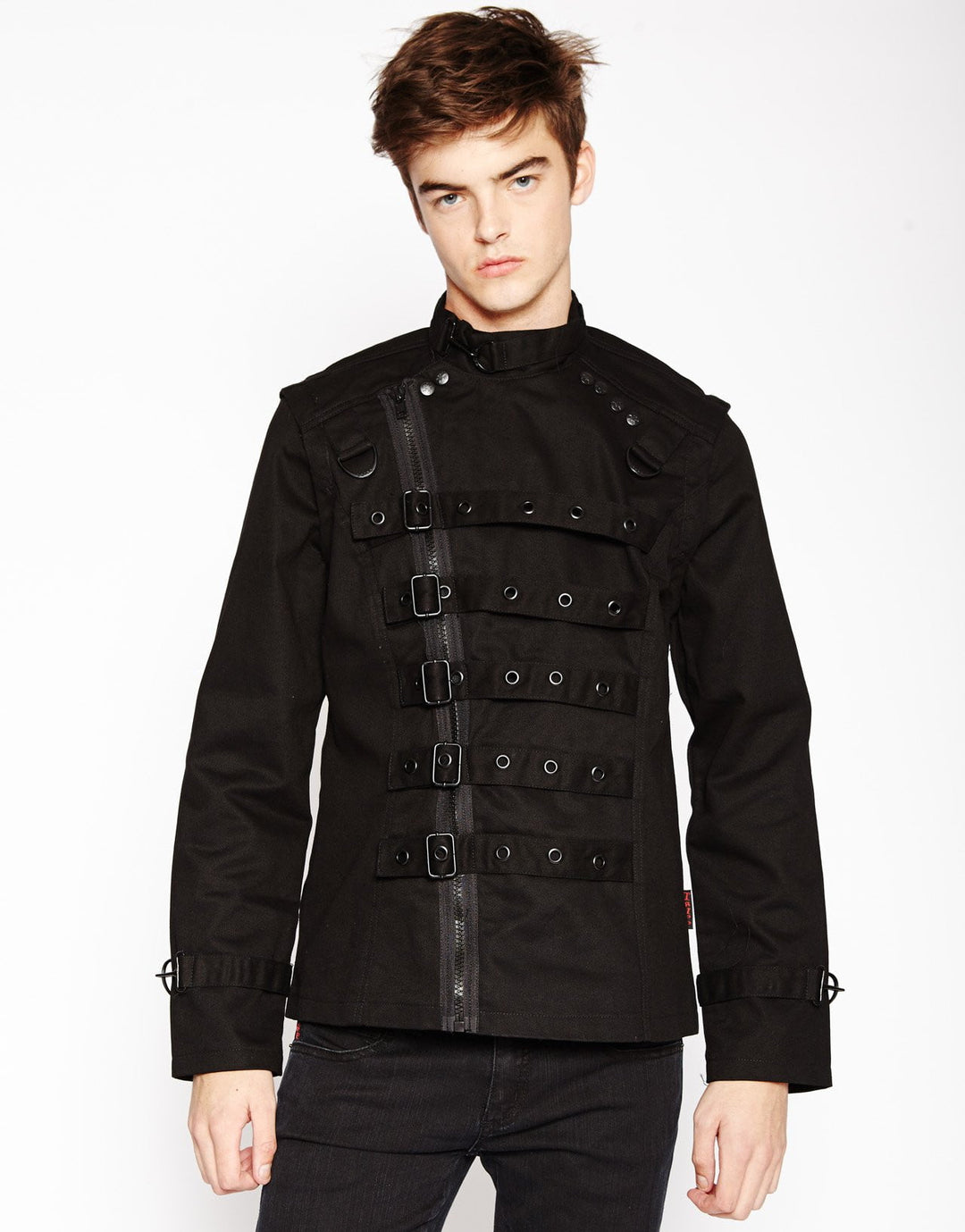 Tripp Zip-Off Sleeve Bondage Jacket / Vest - Vampirefreaks Store