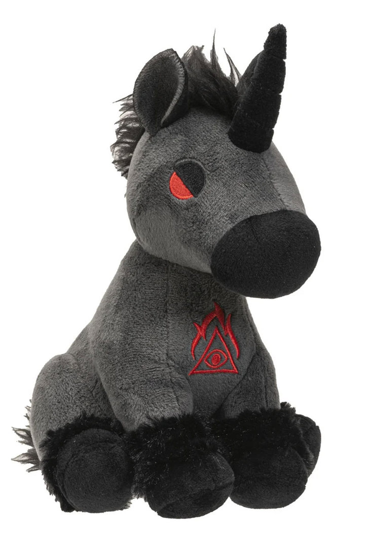 Mystical Black Unicorn Plush