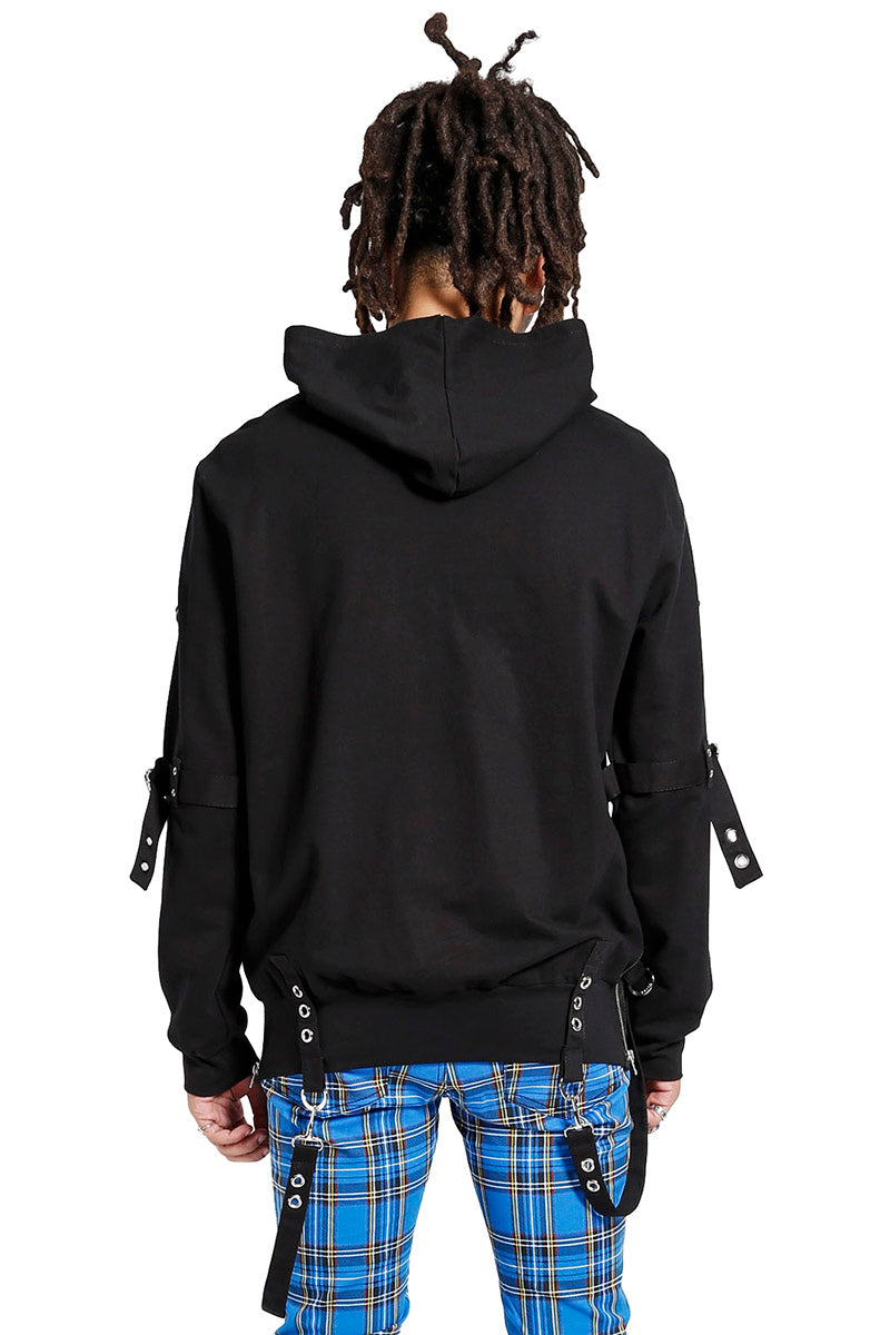 Tripp NYC Bondage Clash Hoodie - Vampirefreaks Store