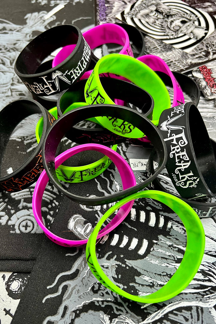 Pulseras de goma VampireFreaks (paquete de 4)