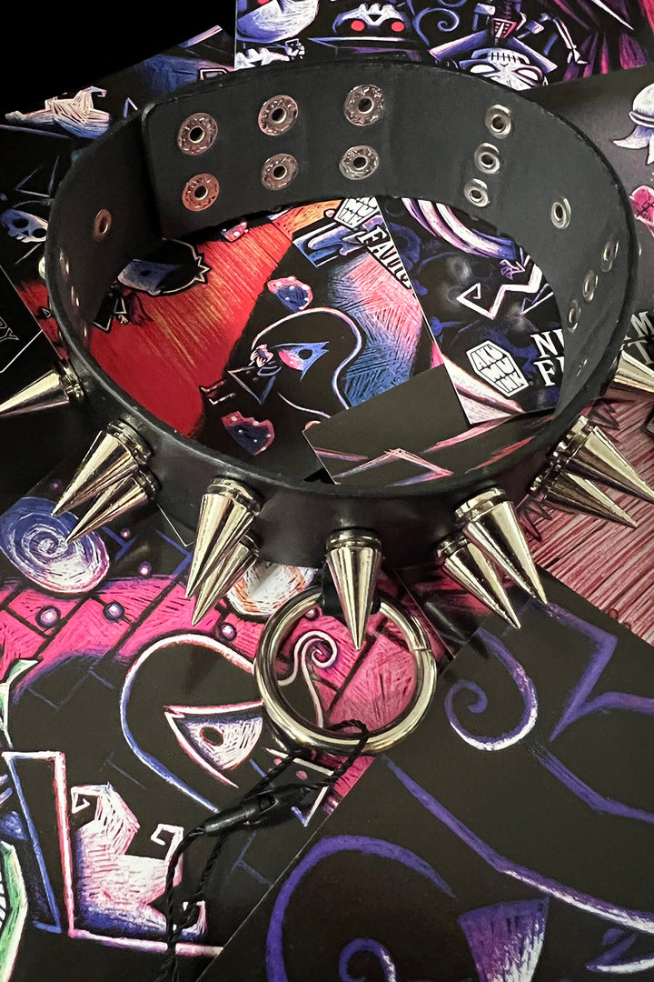 Spiked O-Ring Choker