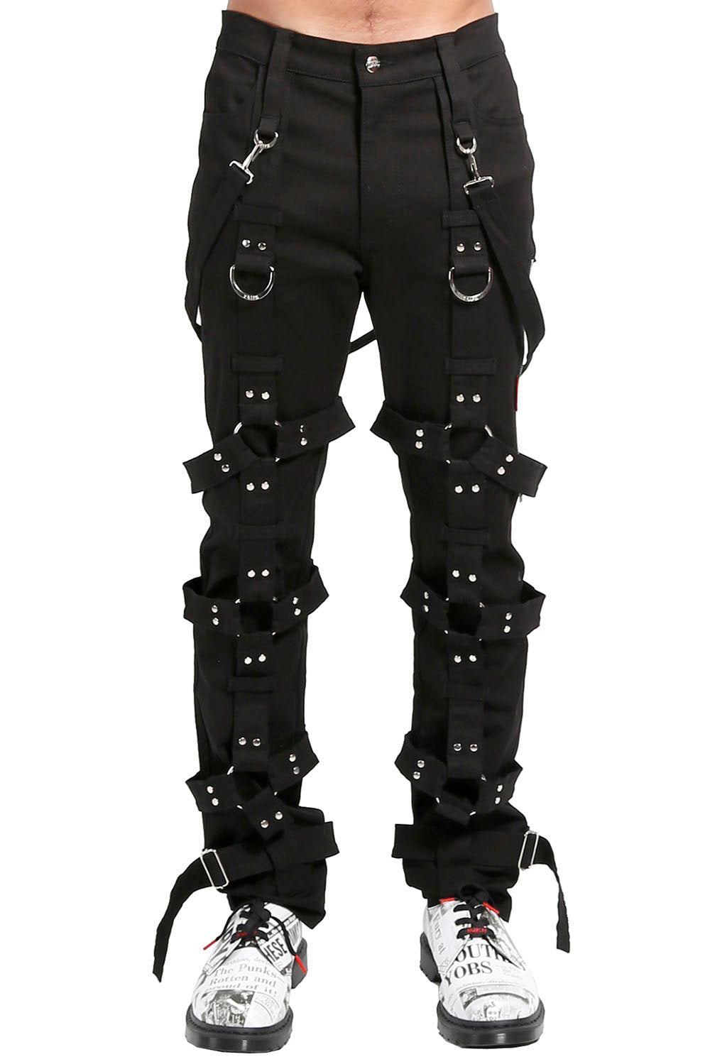 NEW Hottopic black tripp pants size 1 goth punk skater