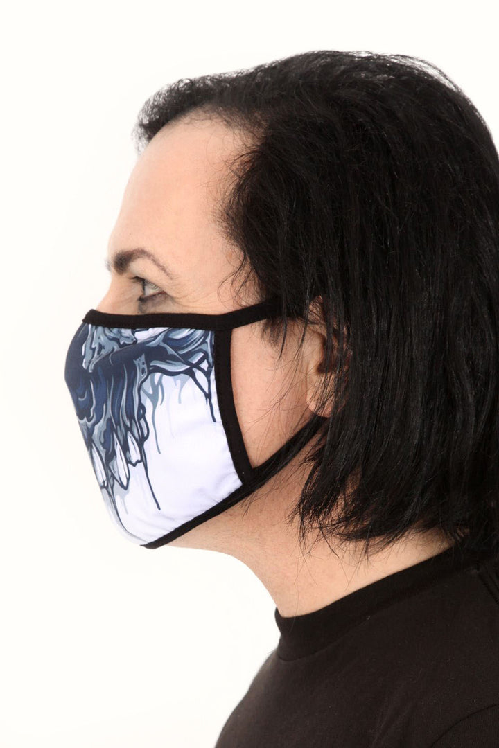 Melting Zombie Face Mask