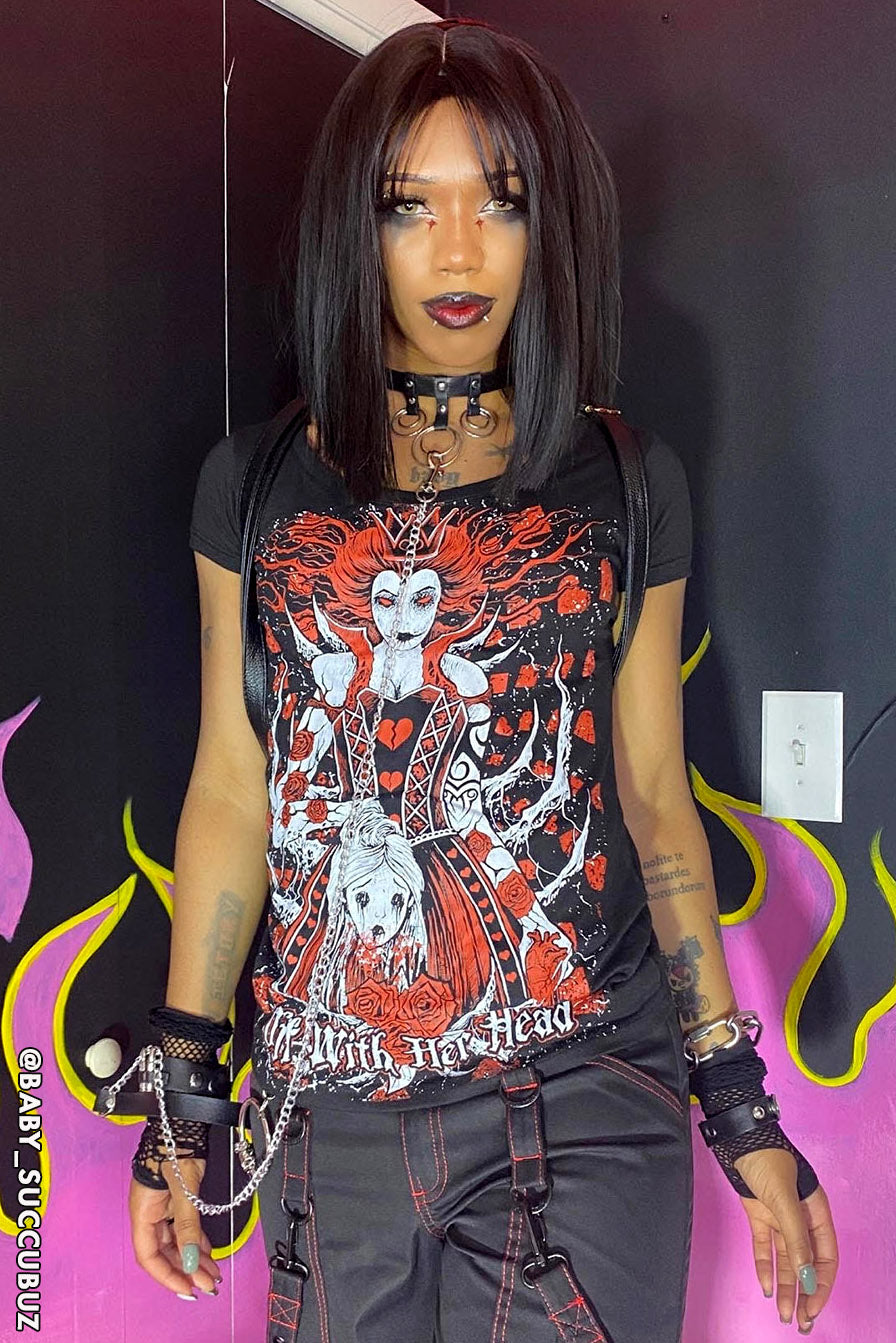 Camiseta de la reina de corazones