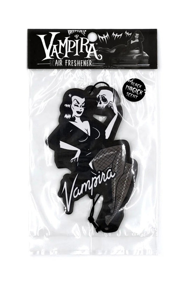Vampira Skull Air Freshener