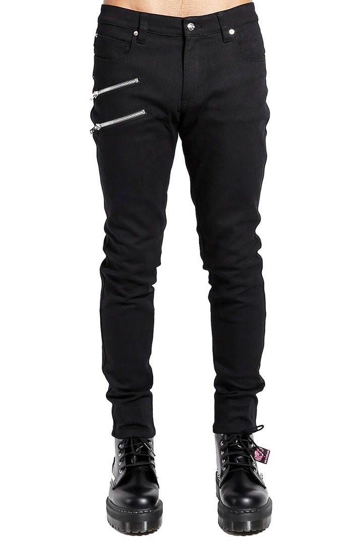 Tripp NYC Biker Jeans - Vampirefreaks Store