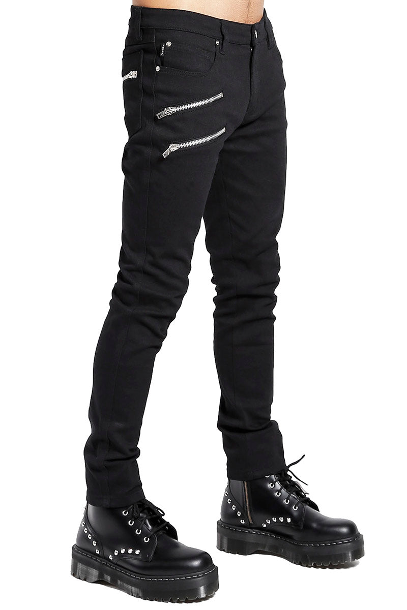 Tripp NYC Biker Jeans - Vampirefreaks Store