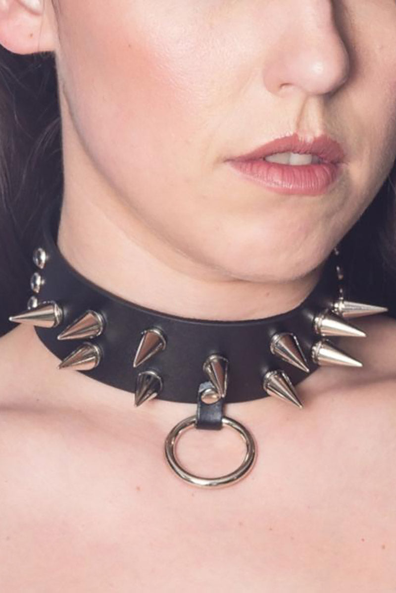 Spiked O-Ring Choker