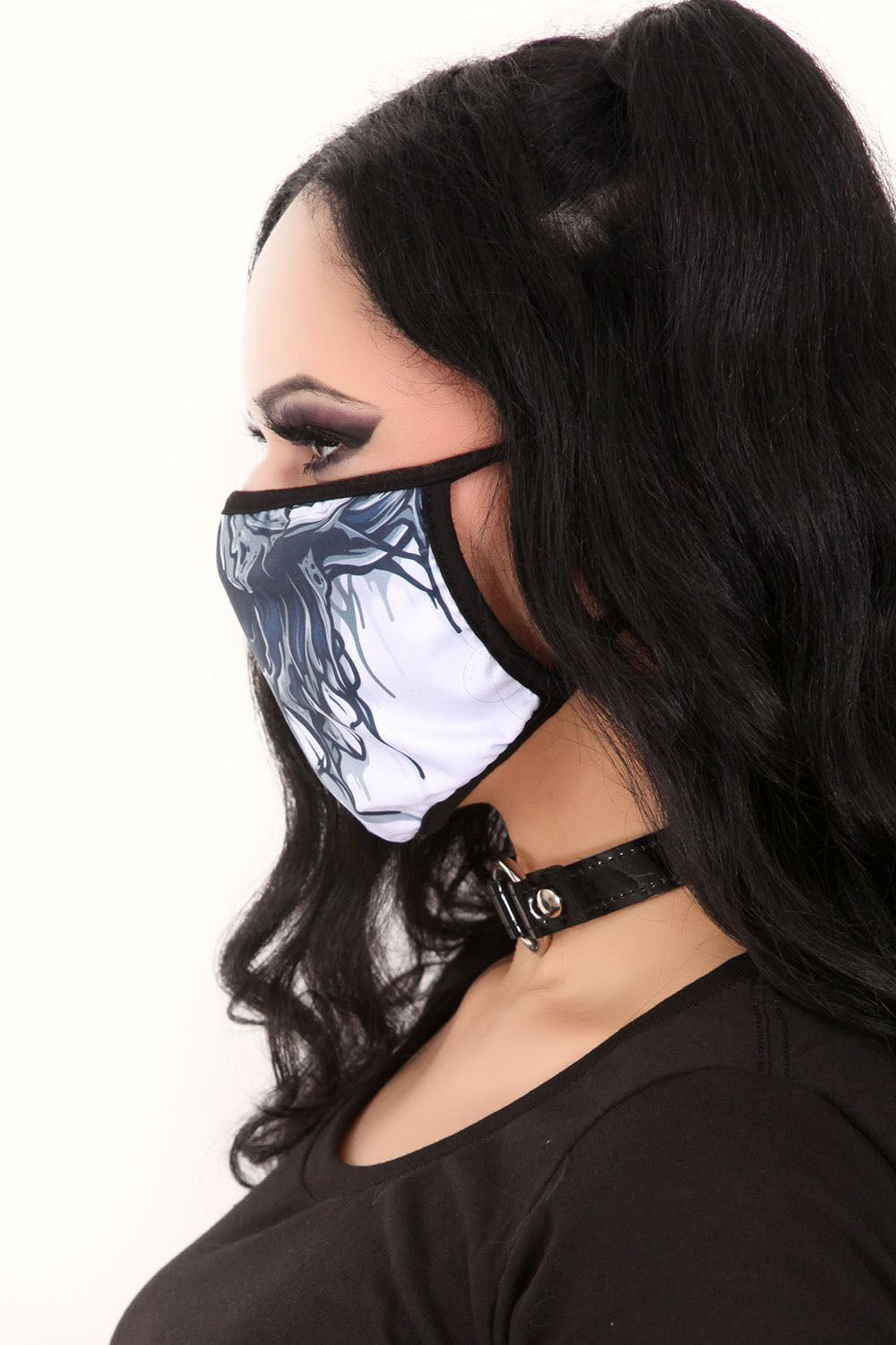 Melting Zombie Face Mask