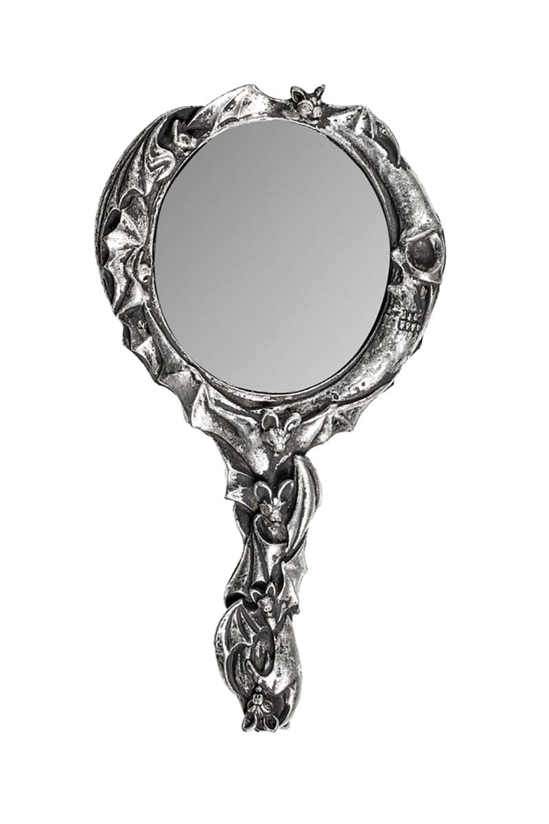 Vampire's Moon Bat Hand Mirror