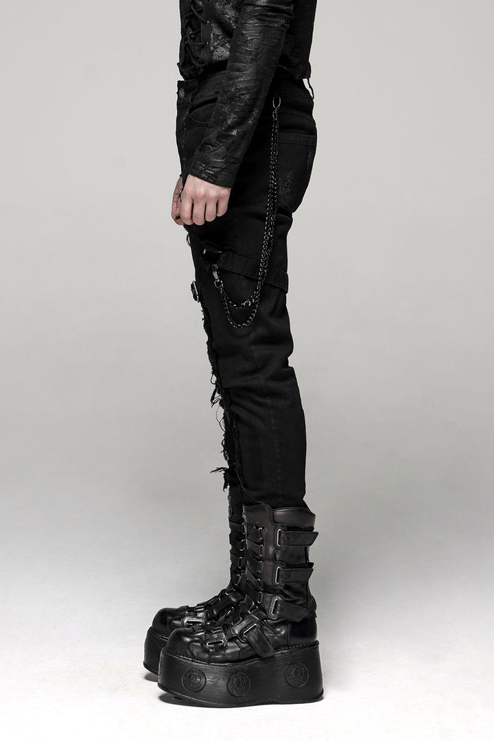 Stitched Corpse Distressed Pants