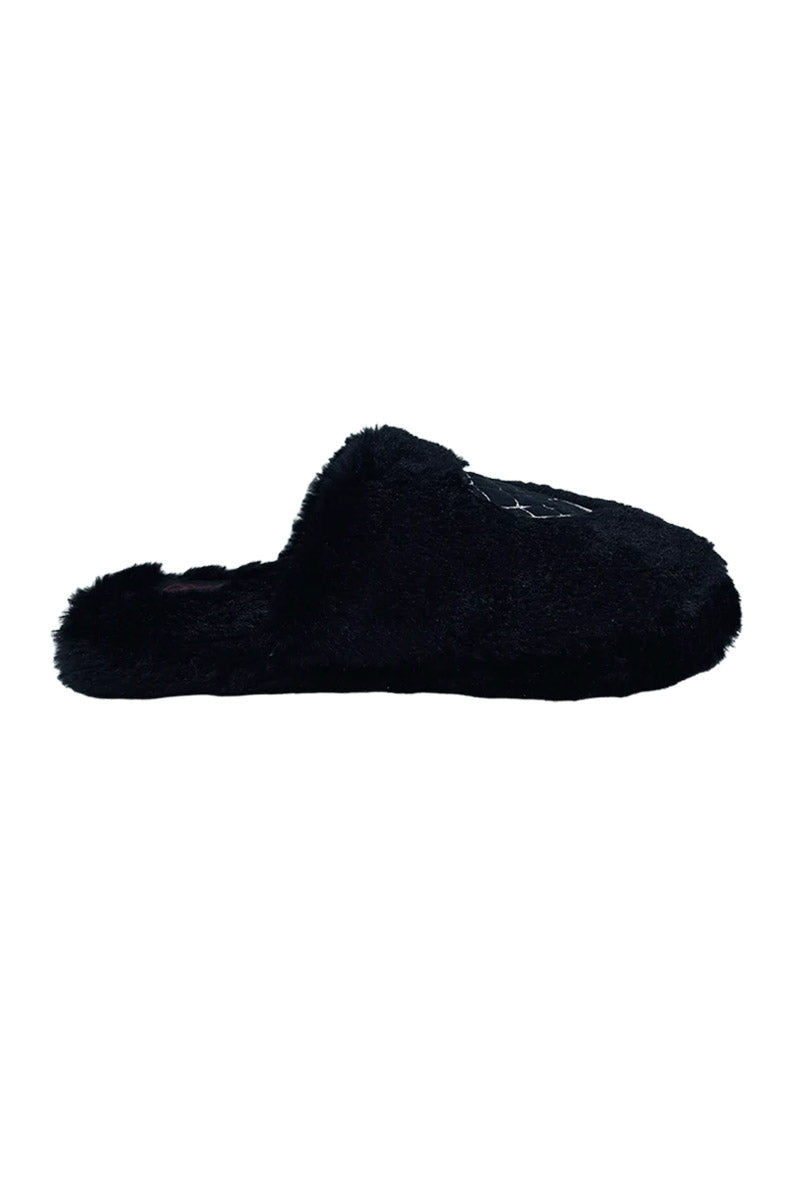 Kreepy Kozy Web Heart Slippers