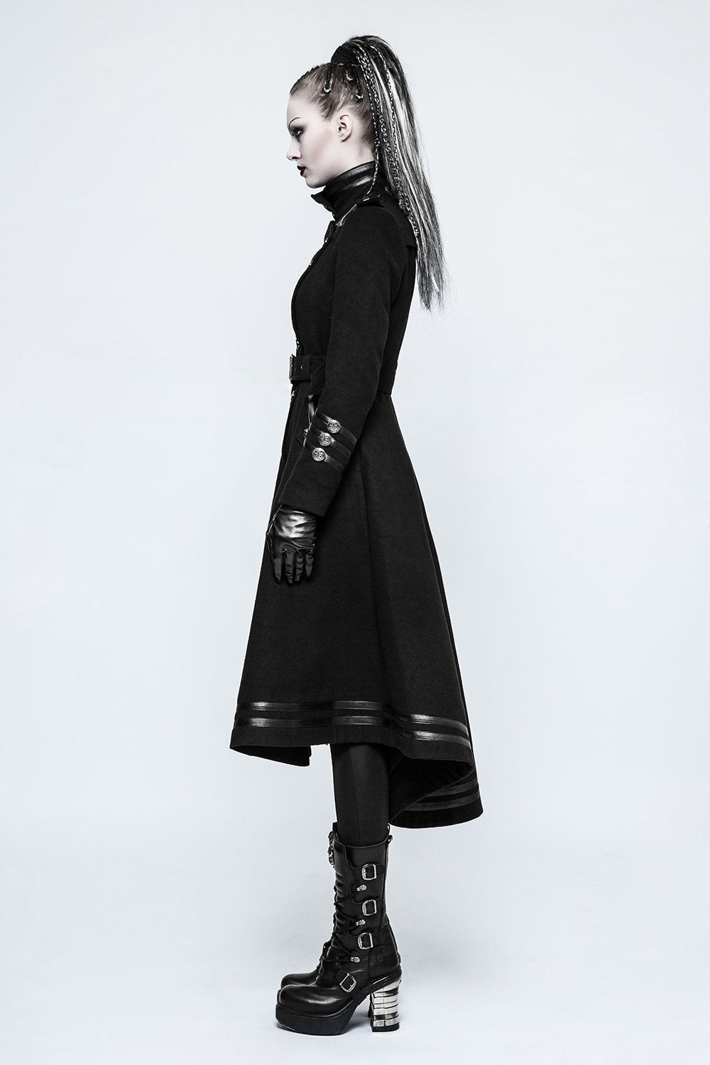 Seance Soldier Military Goth Coat