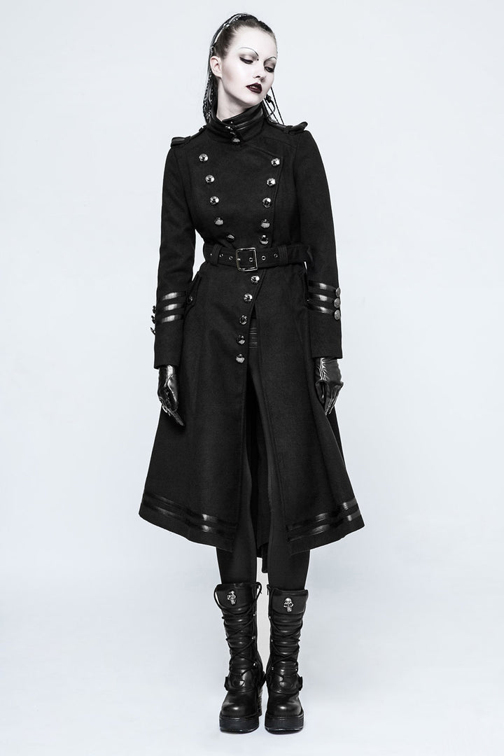 Seance Soldier Military Goth Coat