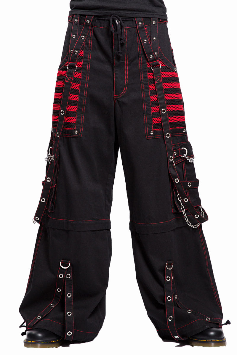 Tripp Electro Pants [Black/Red] – VampireFreaks