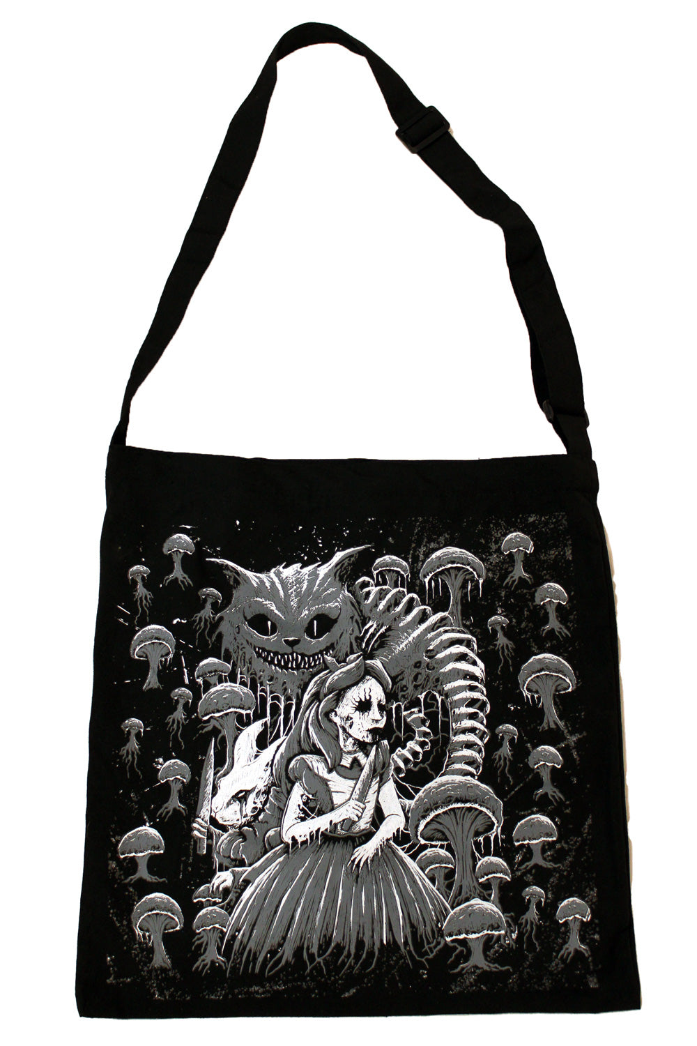 Shoulder Sling Zipper Tote Bag