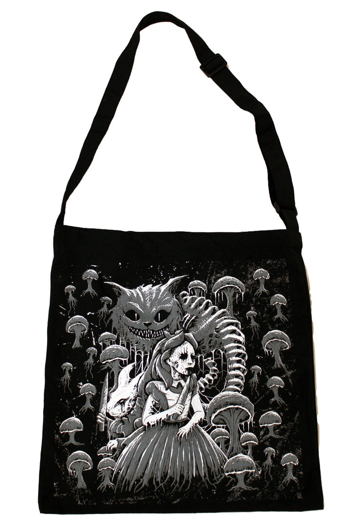 Shoulder Sling Zipper Tote Bag