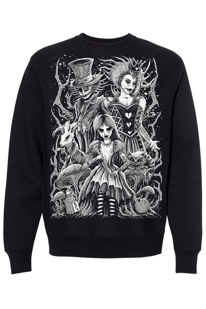 Sudadera Malicia en el País de las Maravillas