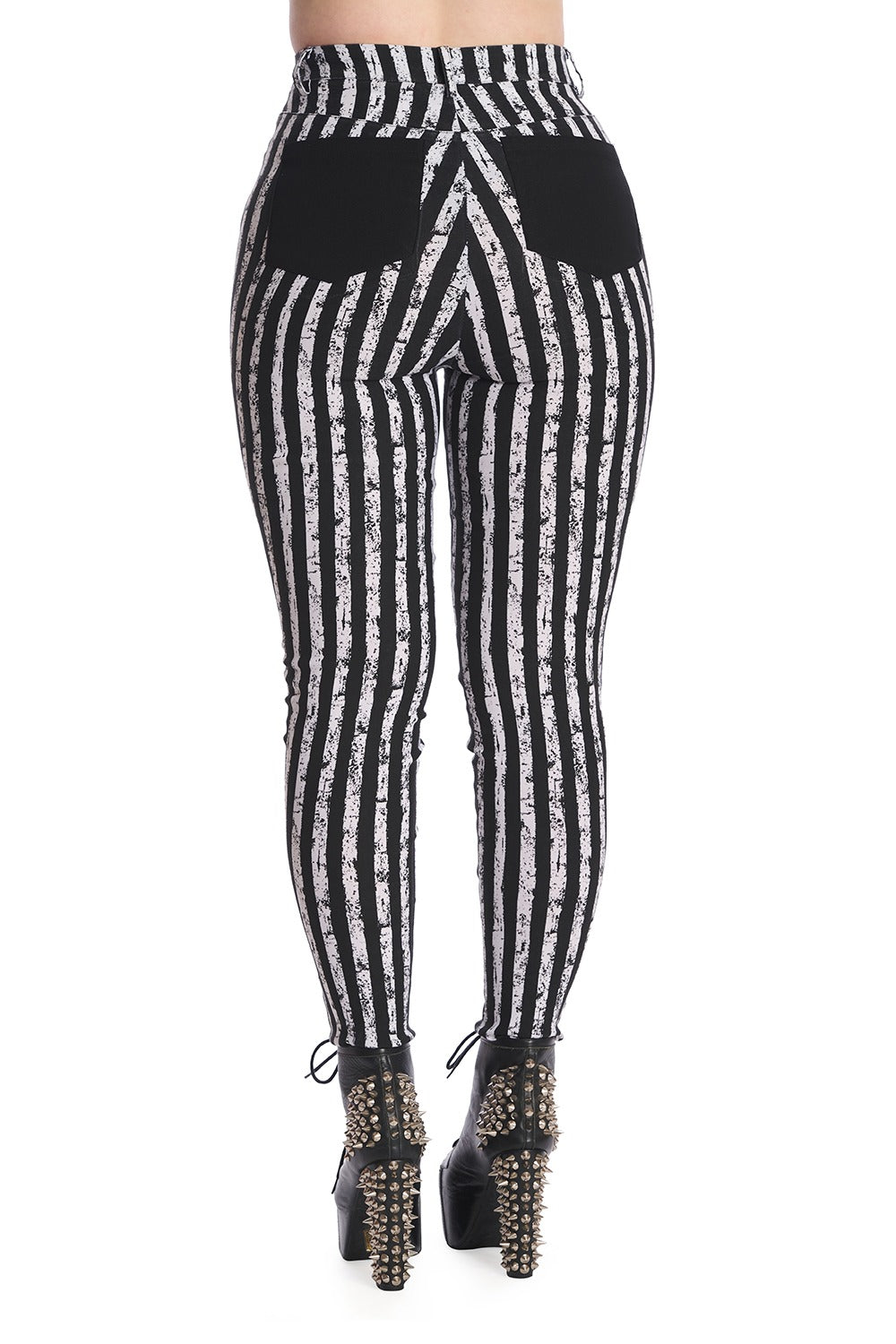 Little Lydia Striped Skinny Jeans