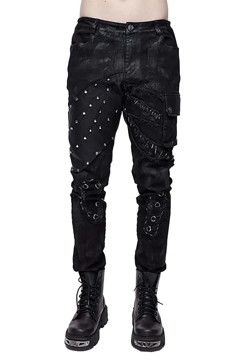 gothic mens trousers