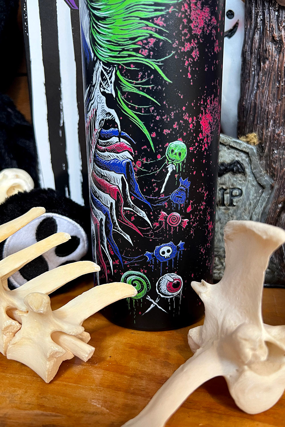 Killer Clowncore 24 Oz Water Bottle Tumbler