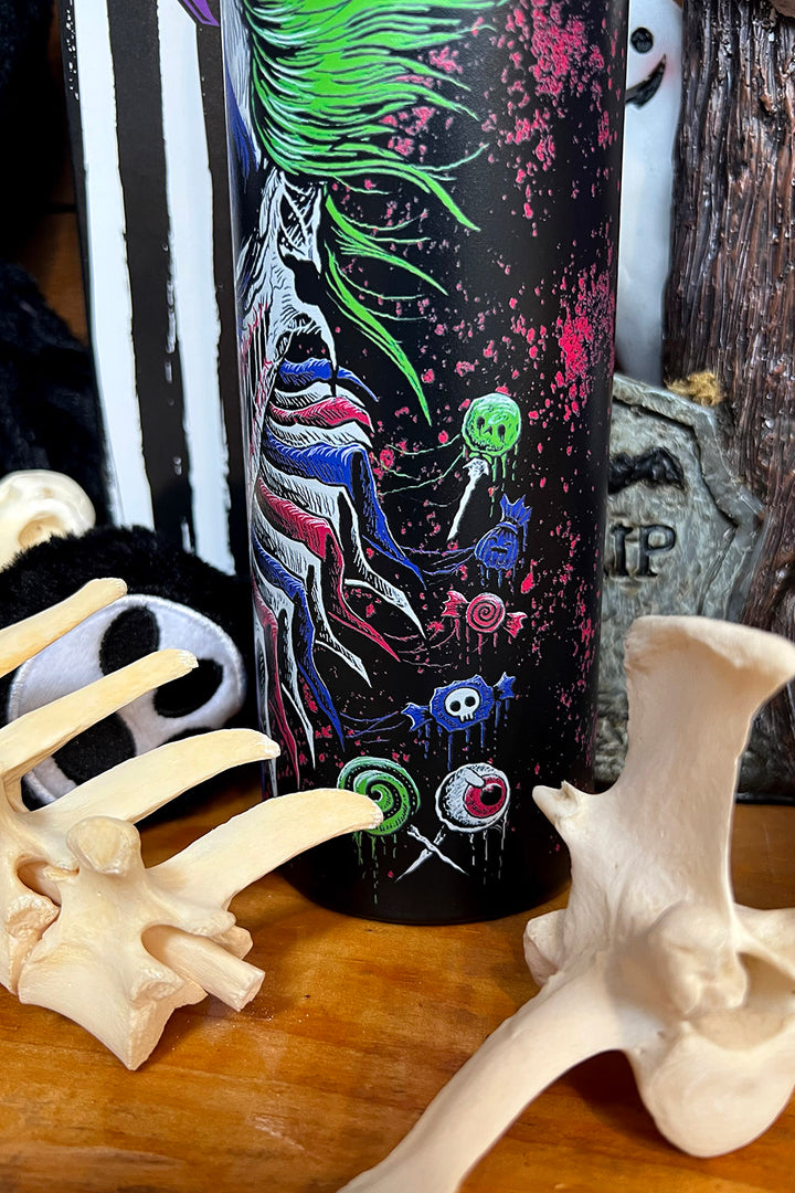 Killer Clowncore 24 Oz Water Bottle Tumbler