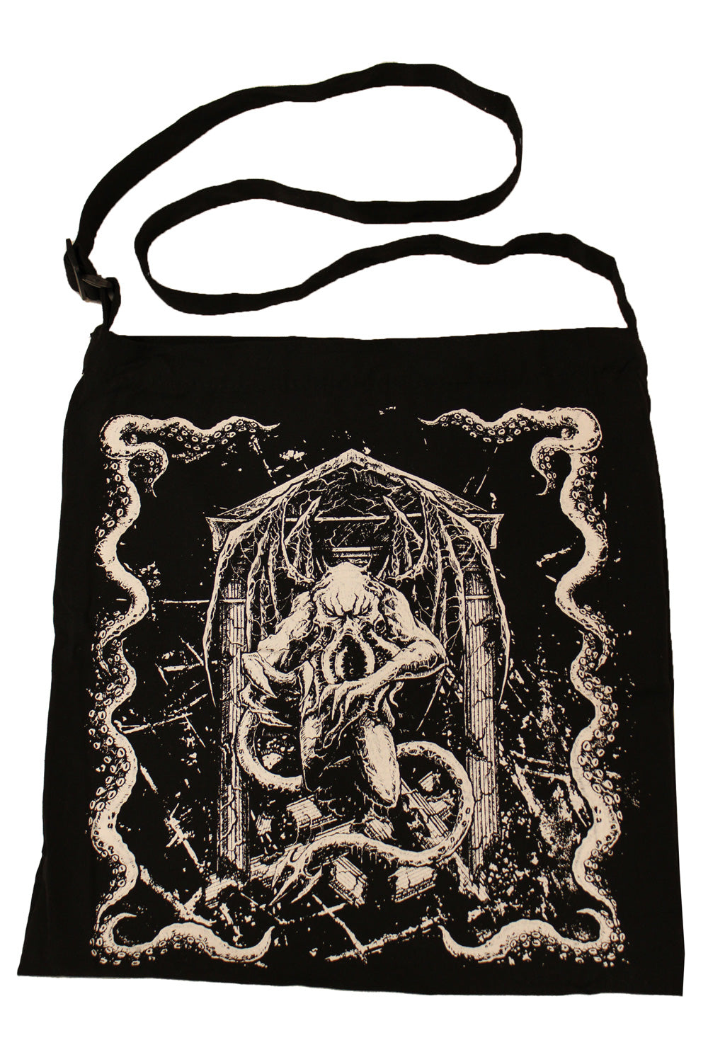 Shoulder Sling Zipper Tote Bag