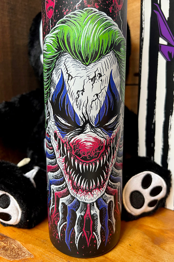 Killer Clowncore 24 Oz Water Bottle Tumbler