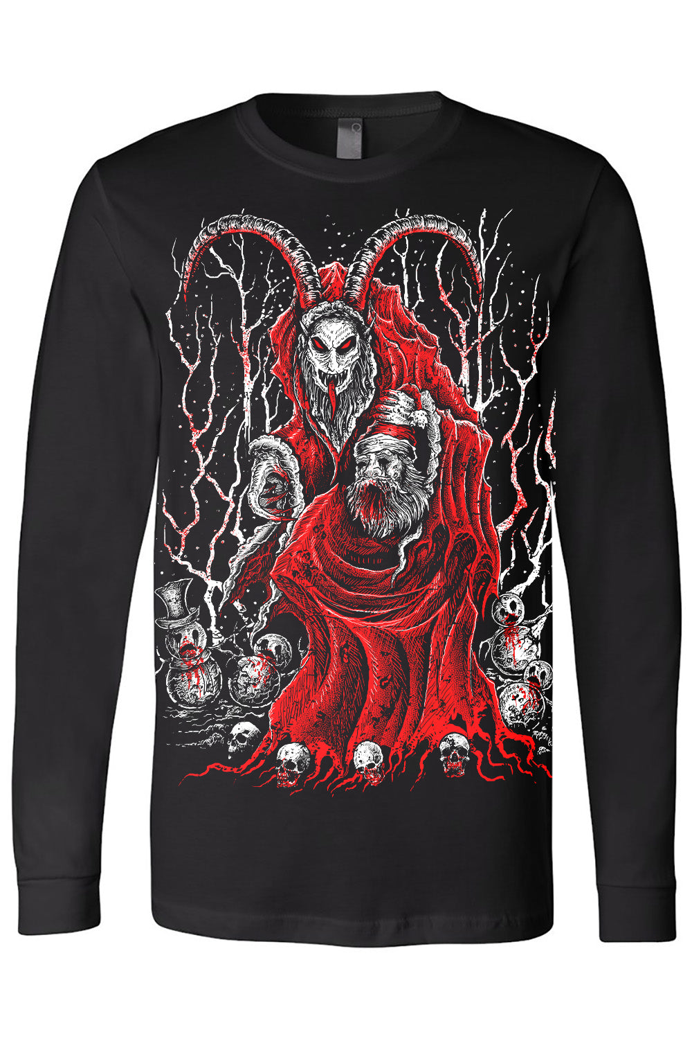 Krampus Killing Christmas T-shirt