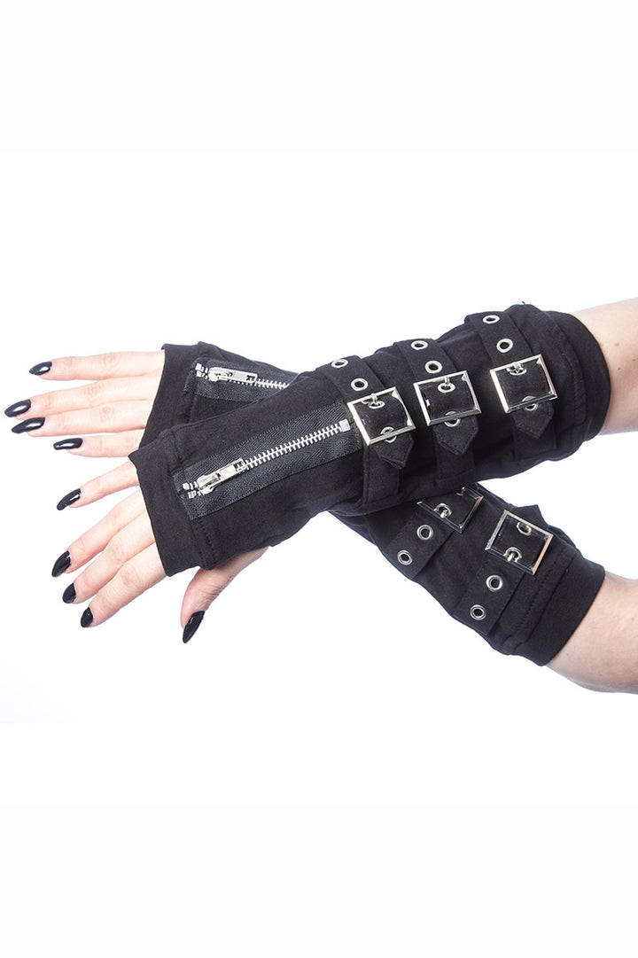 emo long gloves