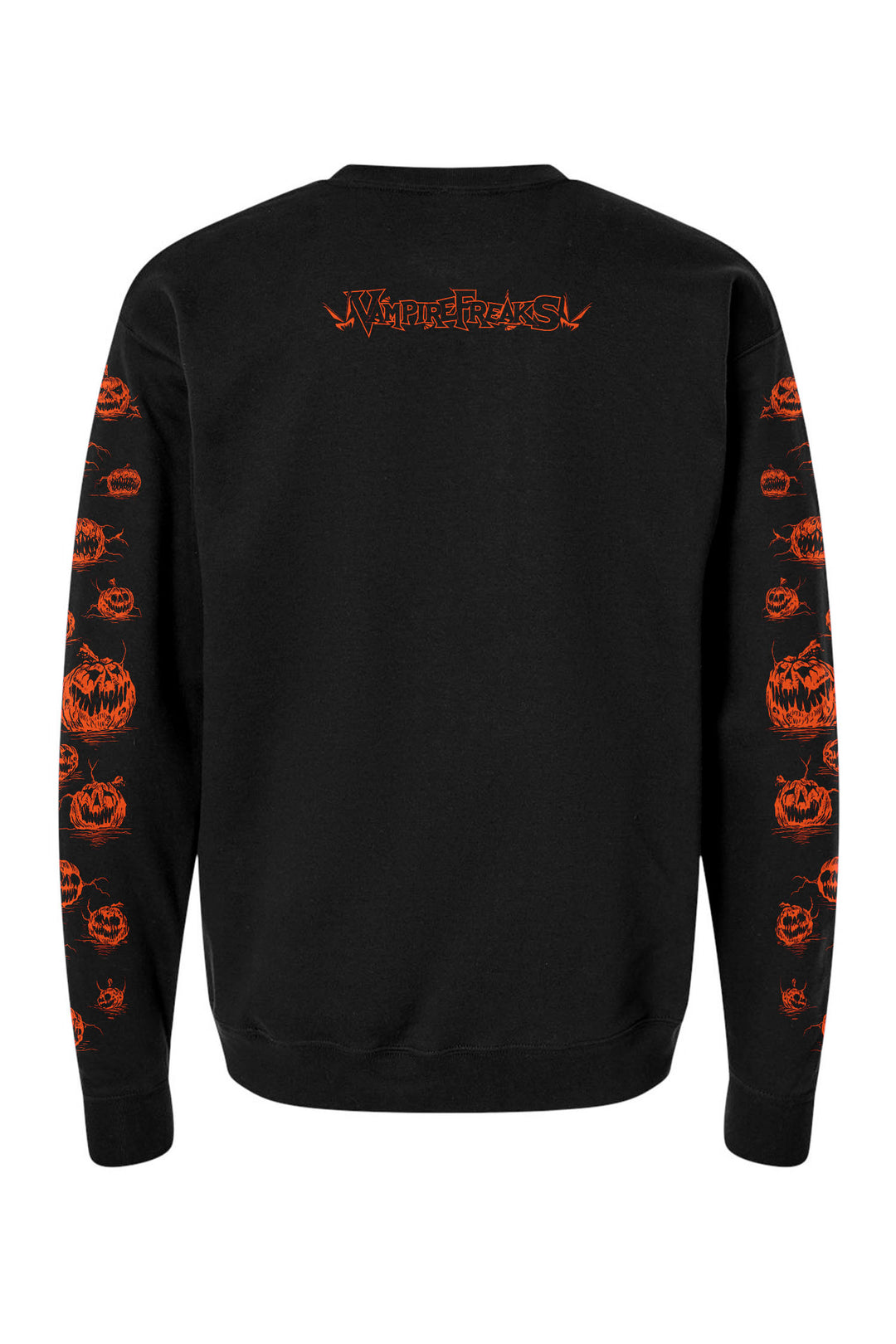 Possessed Pumpkin Patch Sweatshirt w/ Pumpkin Sleeves