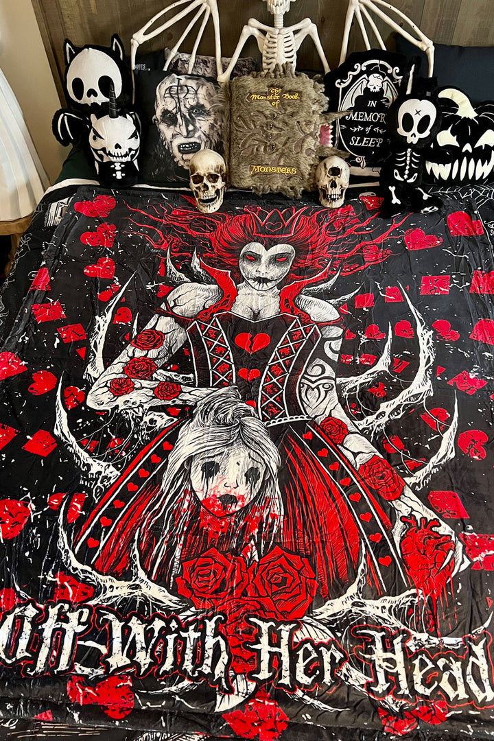 Queen of Hearts Throw Blanket