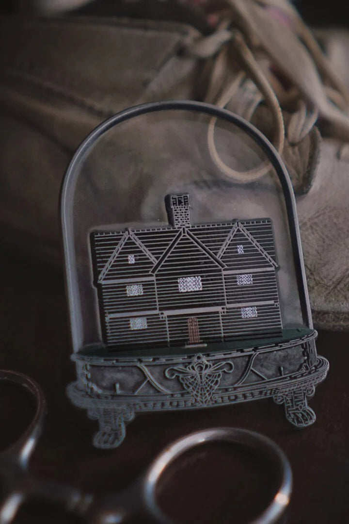 Salem Witch House Enamel Pin
