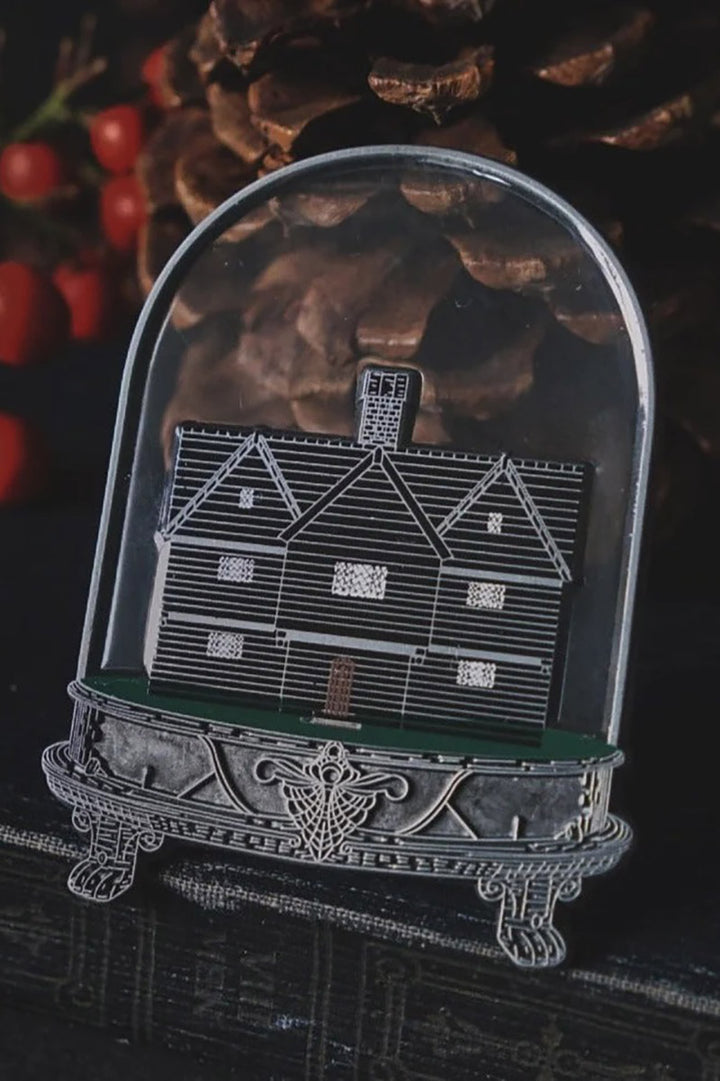 Salem Witch House Enamel Pin
